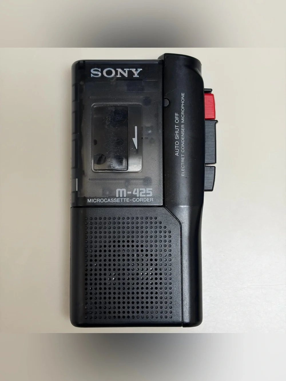 Lot of 2: M-330 / M-425 Microcassette-Corder Handheld Voice Recorder 
